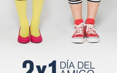 Promo Día del amigo > 2x1 en cursos online