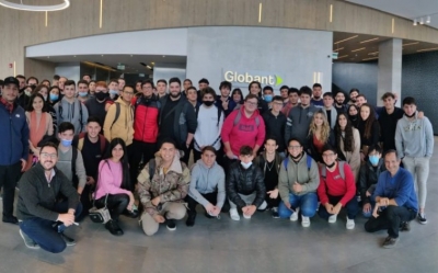 Estudiantes de IES visitaron Globant