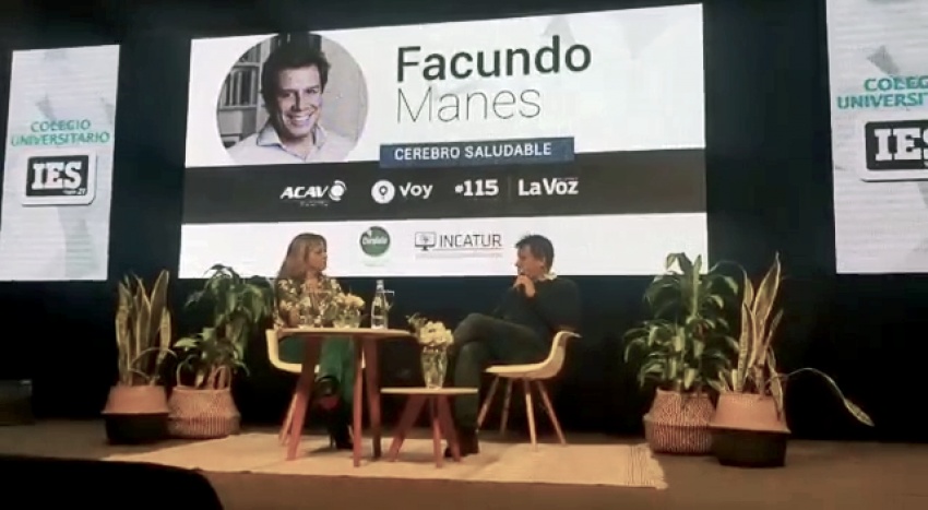 Facundo Manes en Córdoba