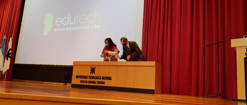 IES firmó el acuerdo para oficializar la creación del Nodo Edutech